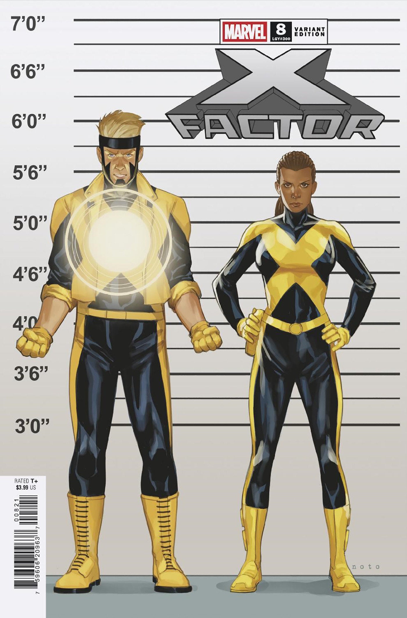 X-Factor (2024) # 8 Phil Noto Connecting X-Manhunt Variant