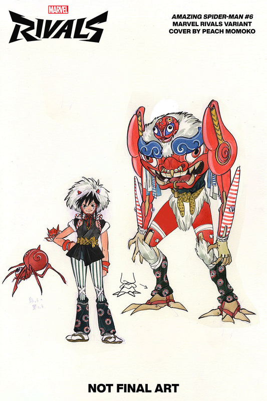 Amazing Spider-Man (2025) # 6 Peach Momoko Marvel Rivals Variant