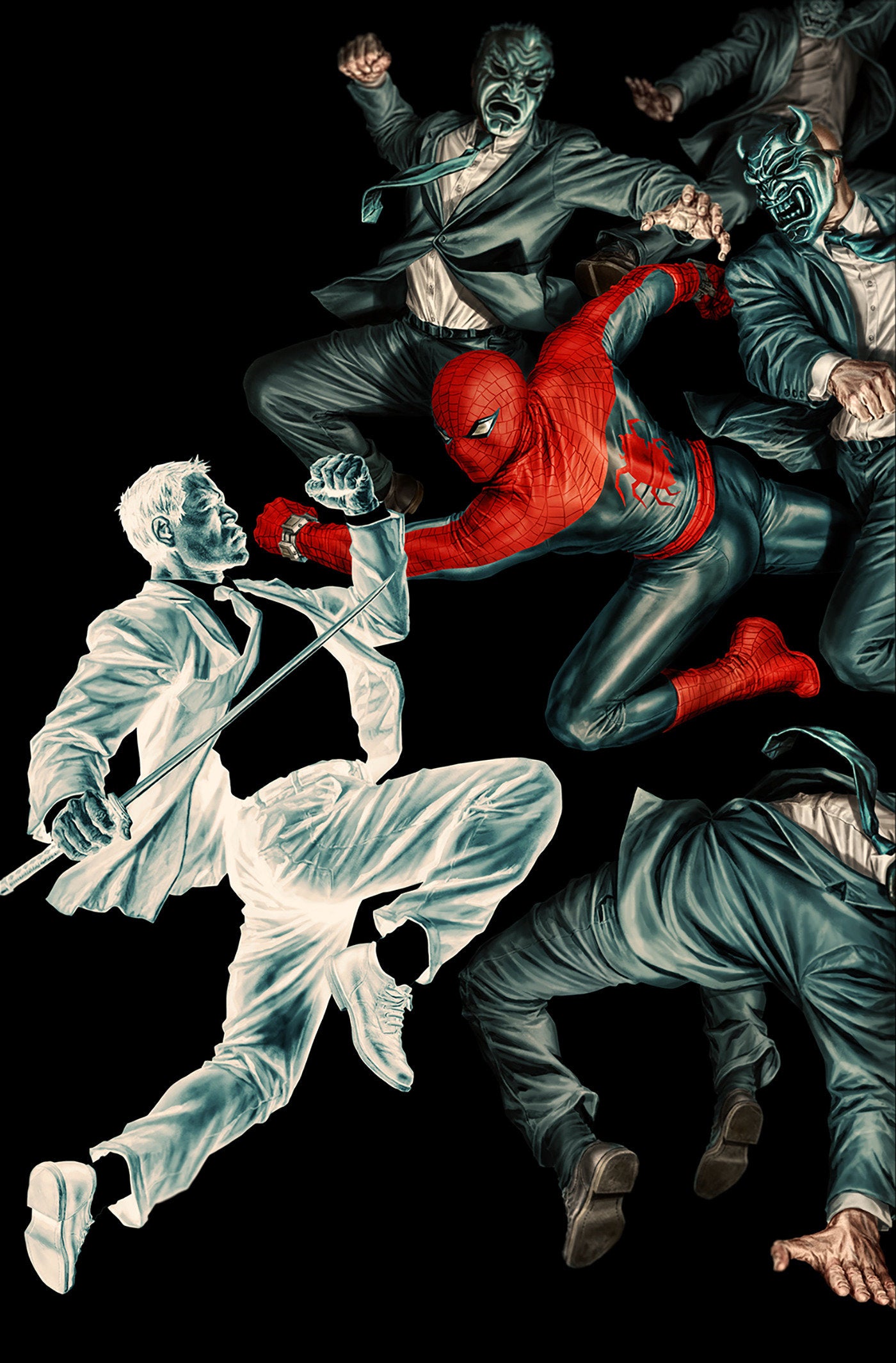 Amazing Spider-Man #28 Lee Bermejo Amazing Visions 1:100 Virgin Variant