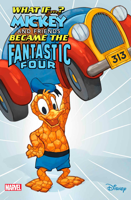 What If Mickey & Friends Became Fantastic Four #1 Noto Variant