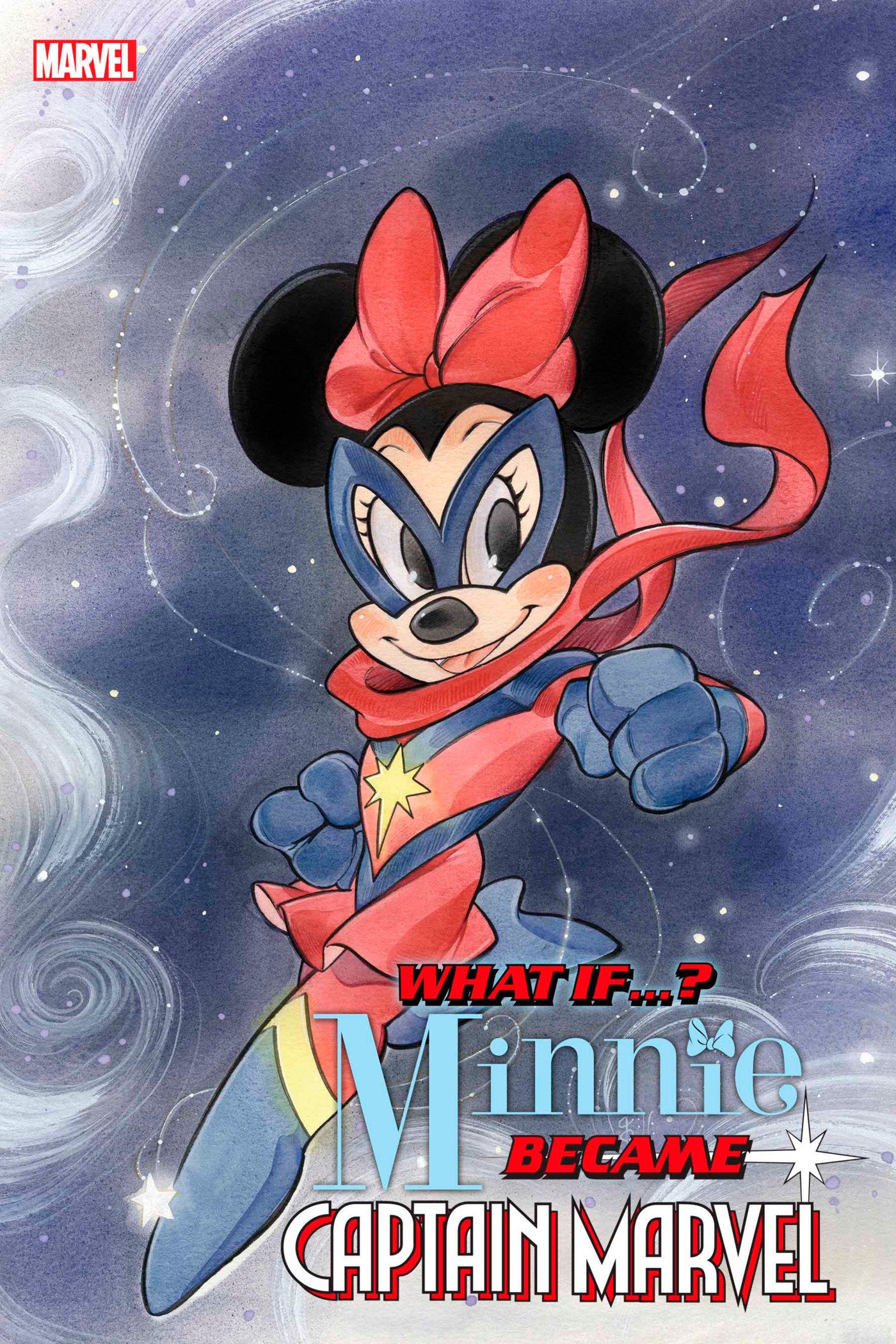 What If...? Minnie Became Captain Marvel (2024) #1 Peach Momoko Variant