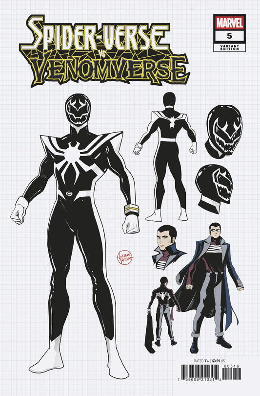 Spider Verse vs. Venomverse #5 Luciano Vecchio 1:10 Design Variant