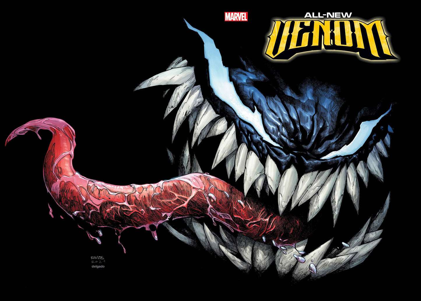 All New Venom (2024) #1 Humberto Ramos Wraparound Variant