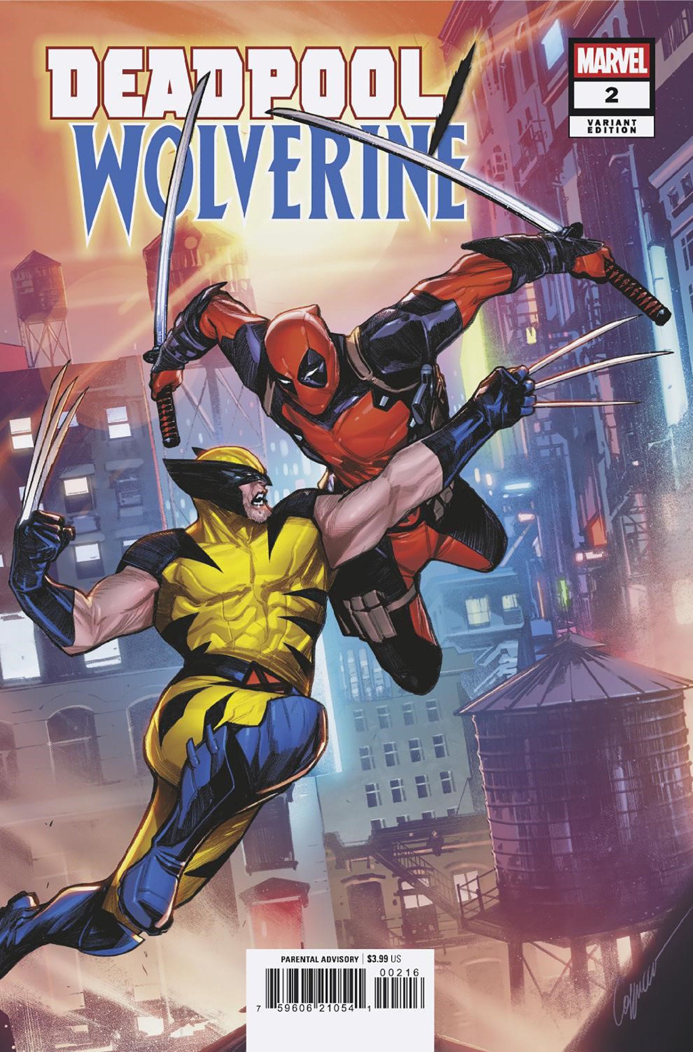 Deadpool/Wolverine (2025) #2 Alessandro Cappuccio Variant