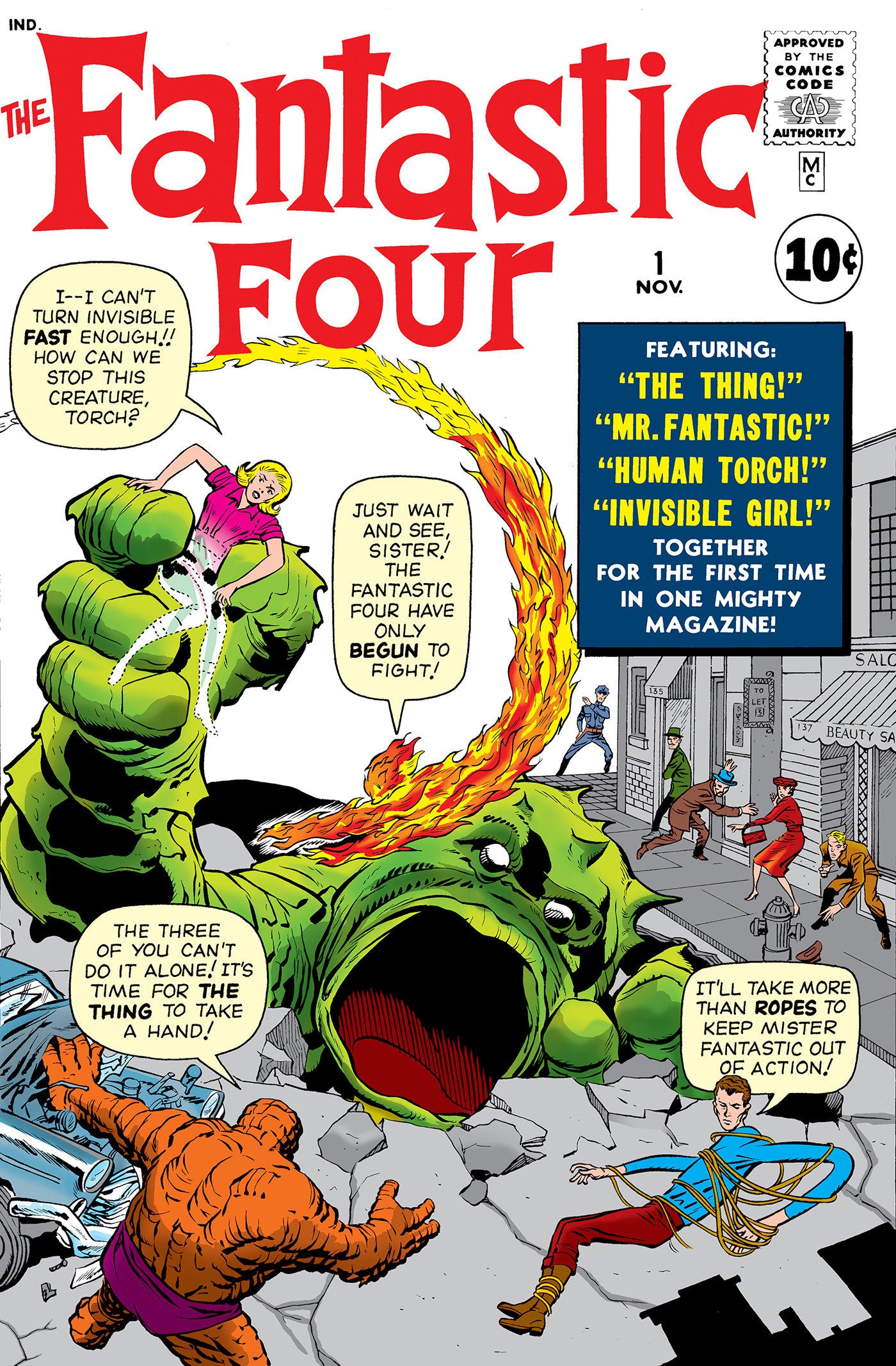 Fantastic Four #1 Facsimile Edition Foil Variant