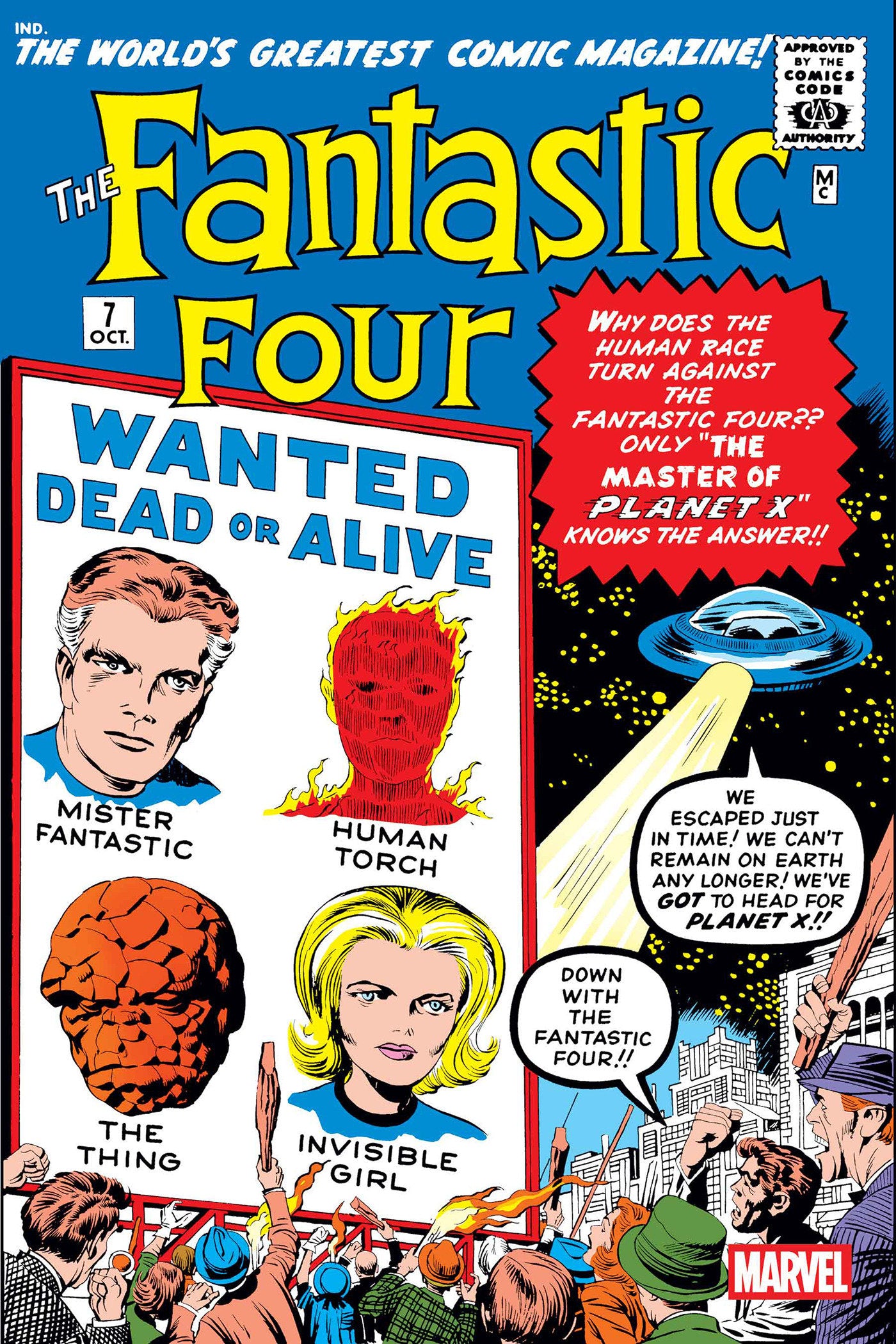 Fantastic Four # 7 Facsimile Edition Foil Variant