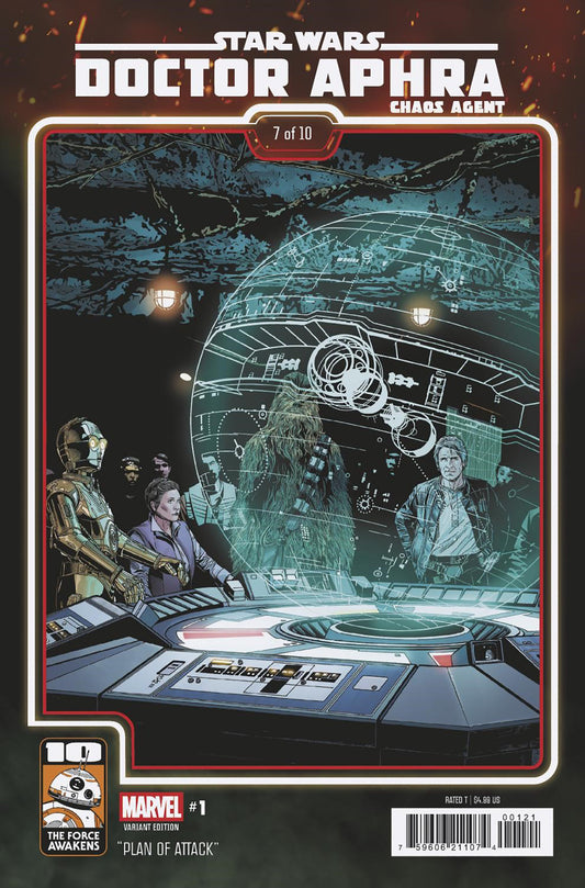Star Wars: Doctor Aphra - Chaos Agent (2025) #1 Chris Sprouse The Force Awakens 10th Anniversary Variant