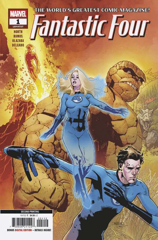 Fantastic Four #1 (2nd Print) Mahmud Asrar Variant