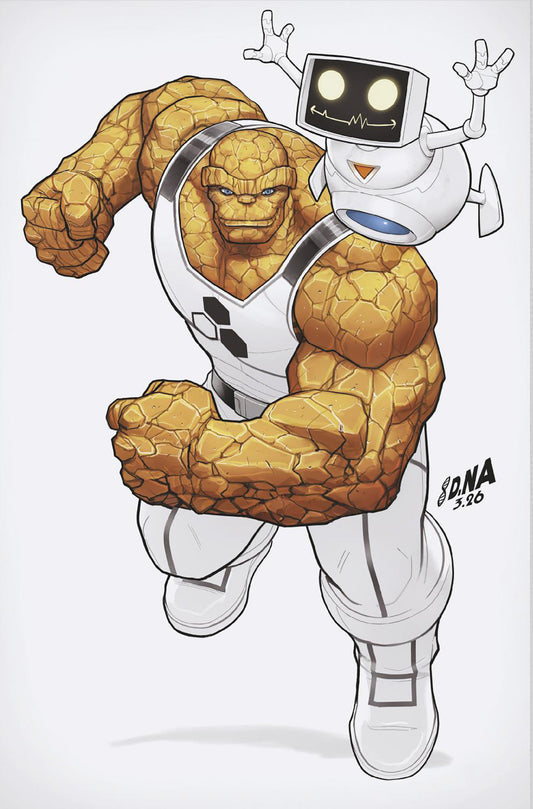 Fantastic Four #10 David Nakayama Color Block White 1:50 Virgin Variant