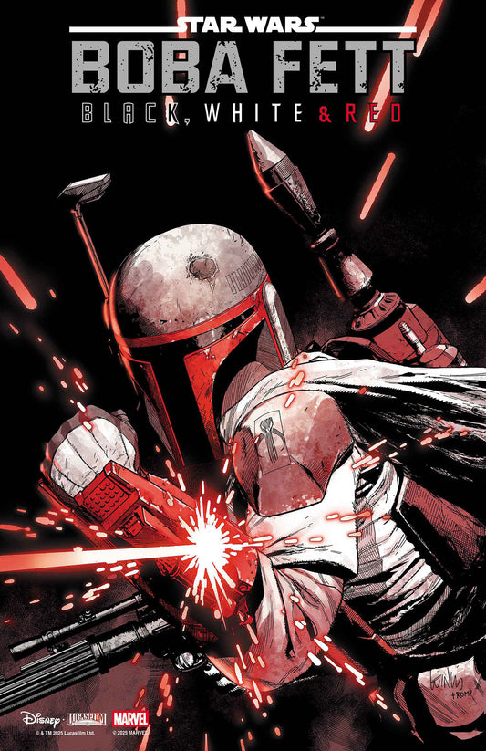 Star Wars: Boba Fett   Black, White & Red #1 Leinil Yu 1:25 Variant