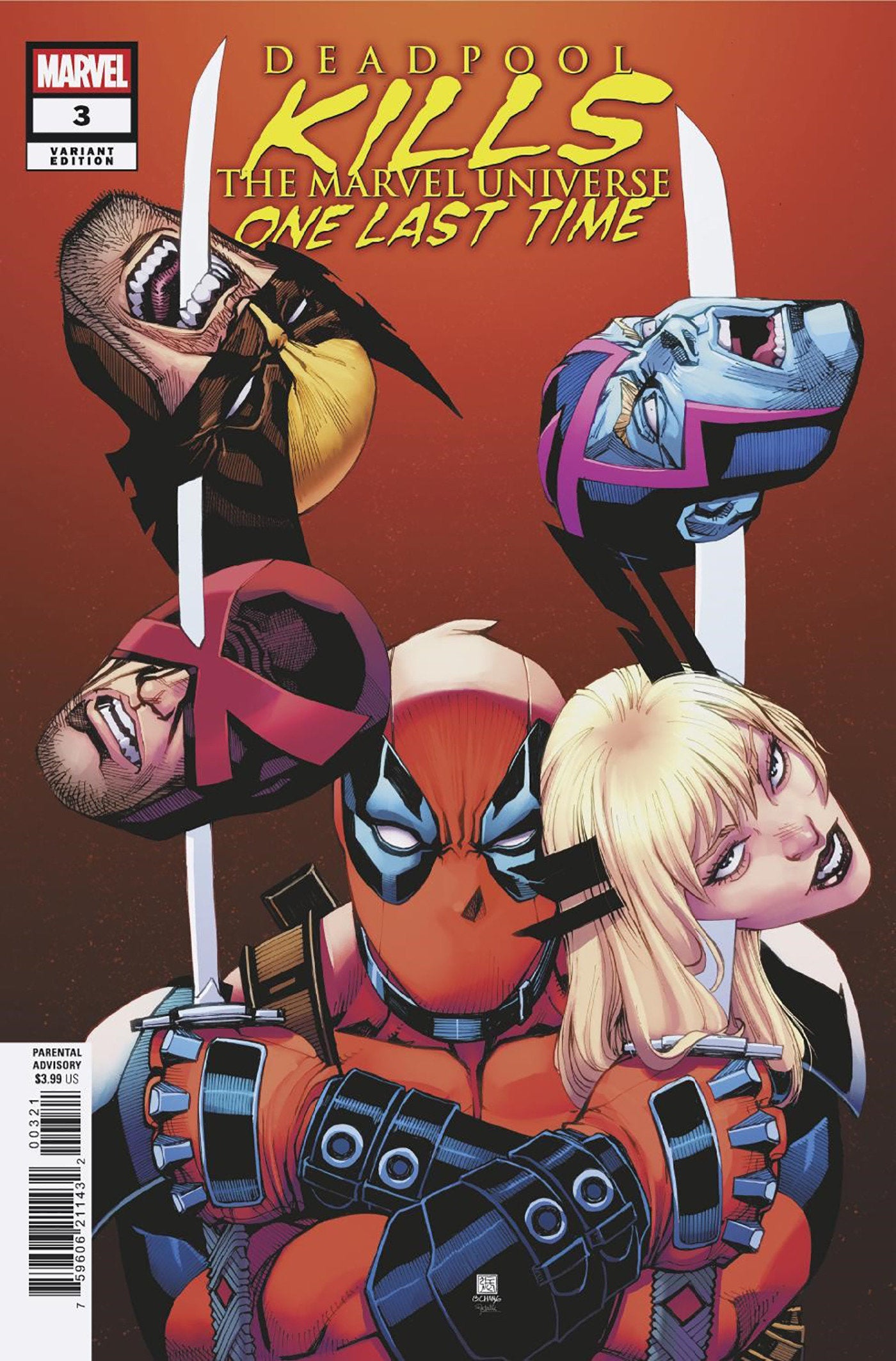 Deadpool Kills The Marvel Universe One Last Time (2025) #3 Bernard Chang Variant