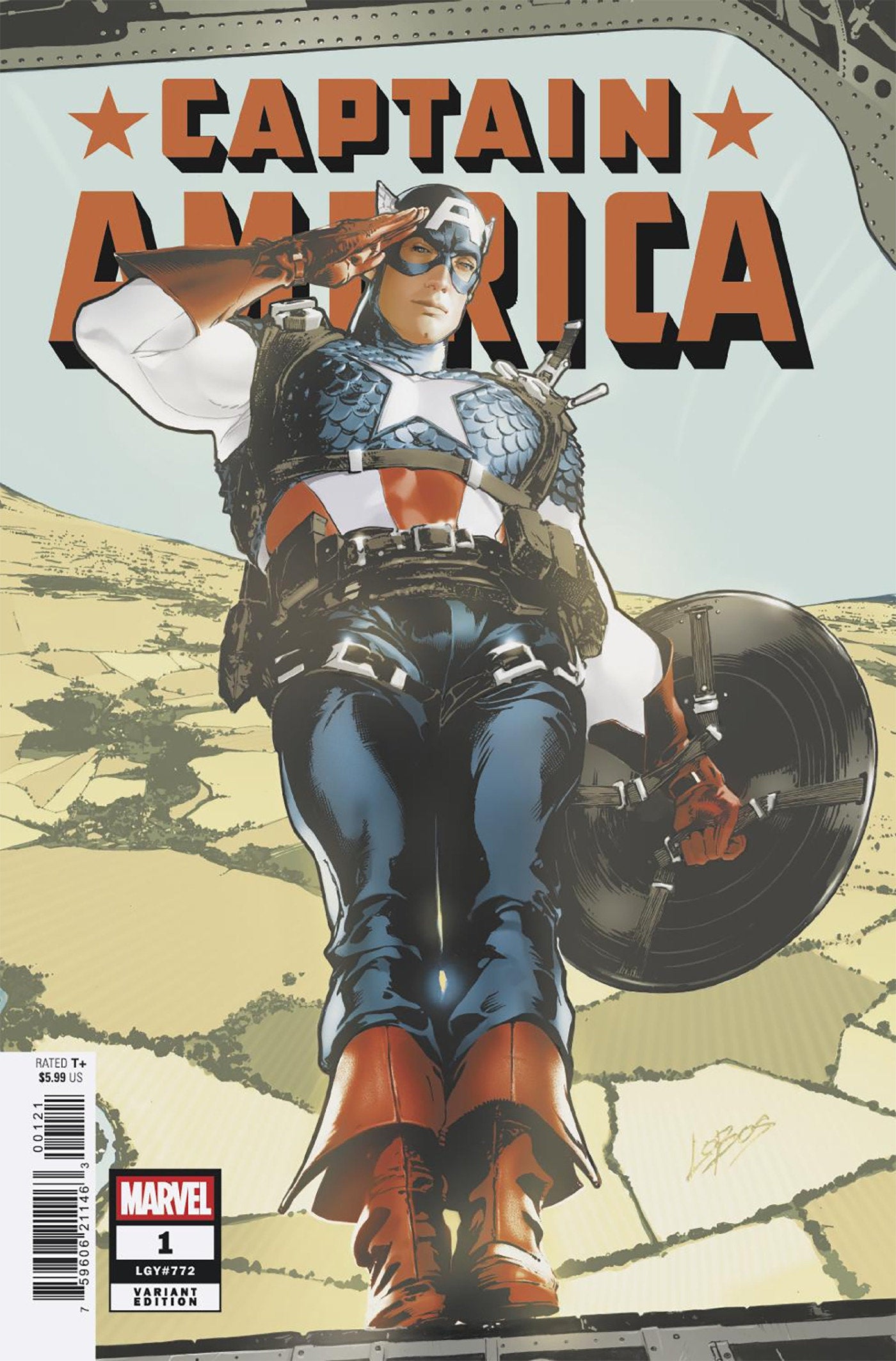 Captain America (2025) #1 Pablo Villalobos Variant