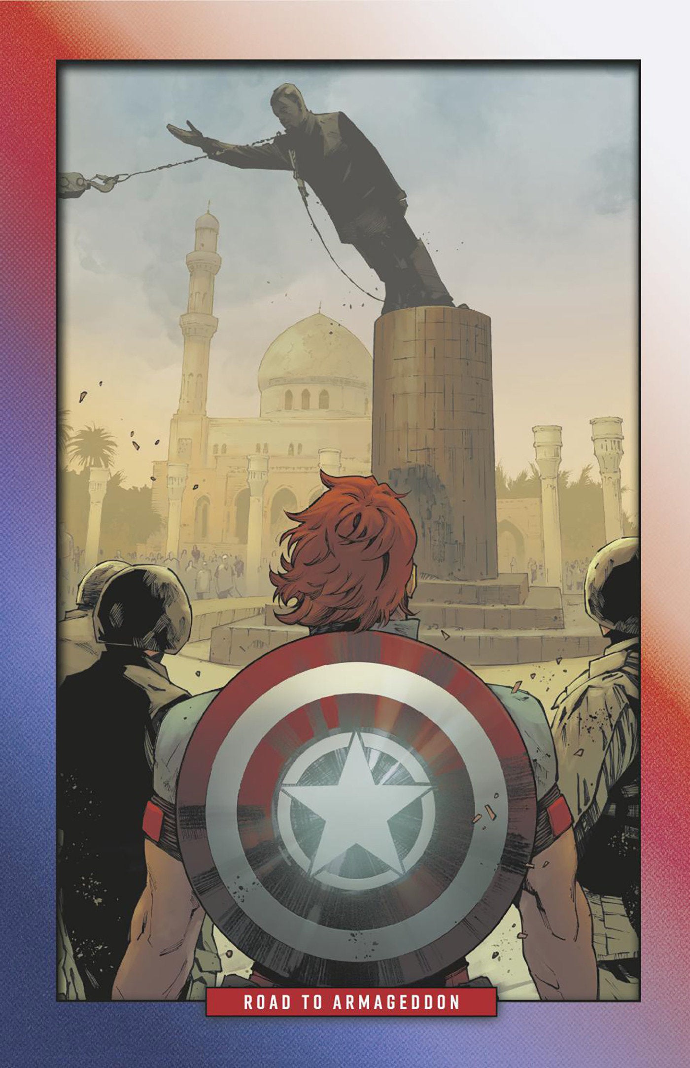 Captain America (2025) # 1 (3rd Print) Valerio Schiti 1:25 Virgin Variant