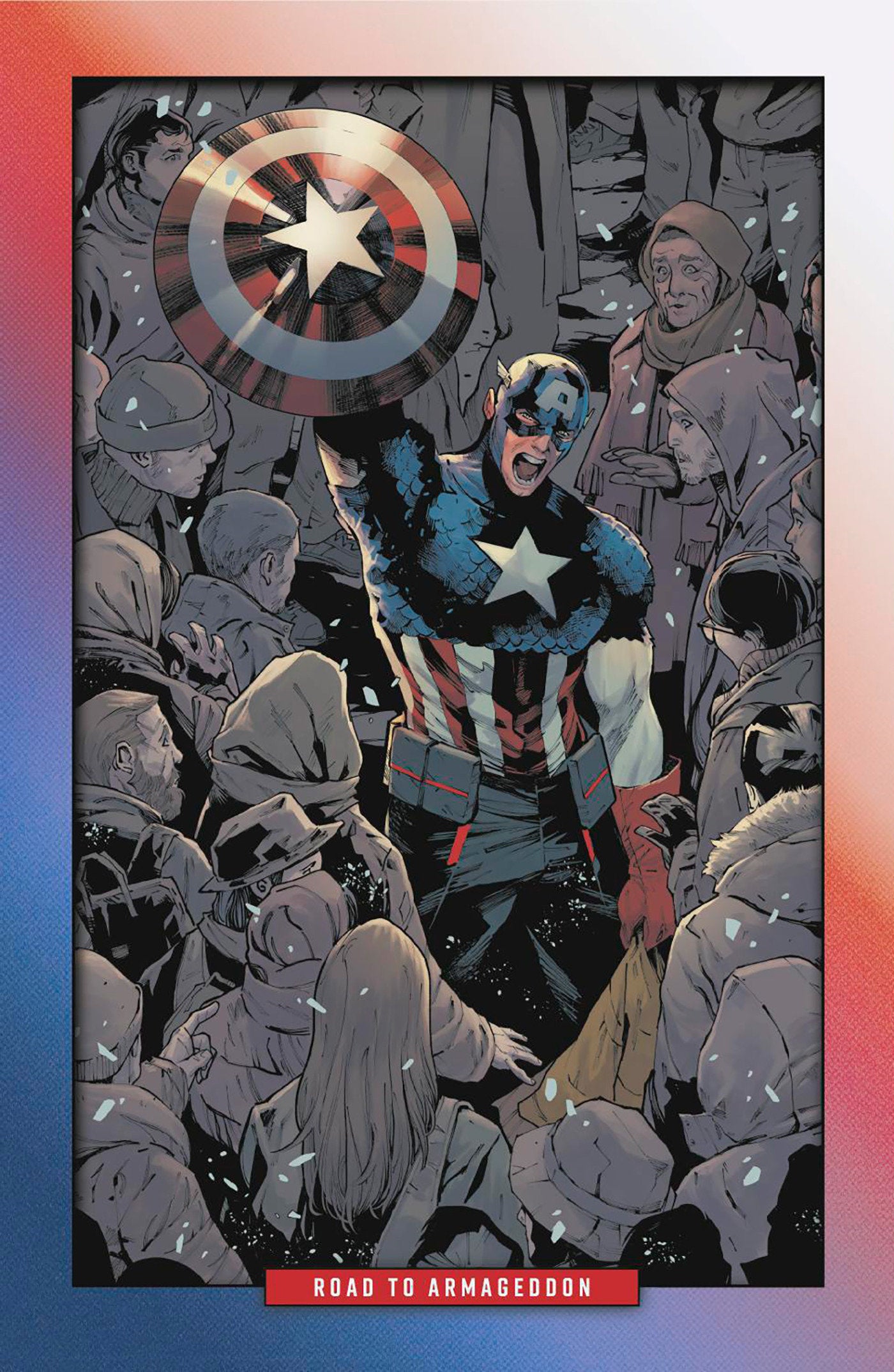 Captain America (2025) # 4 (2nd Print) Valerio Schiti 1:25 Virgin Variant