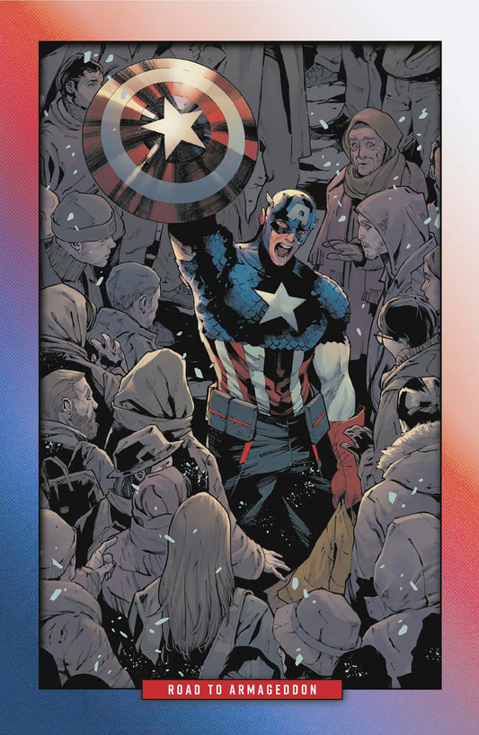Captain America (2025) # 4 (2nd Print) Valerio Schiti 1:25 Virgin Variant