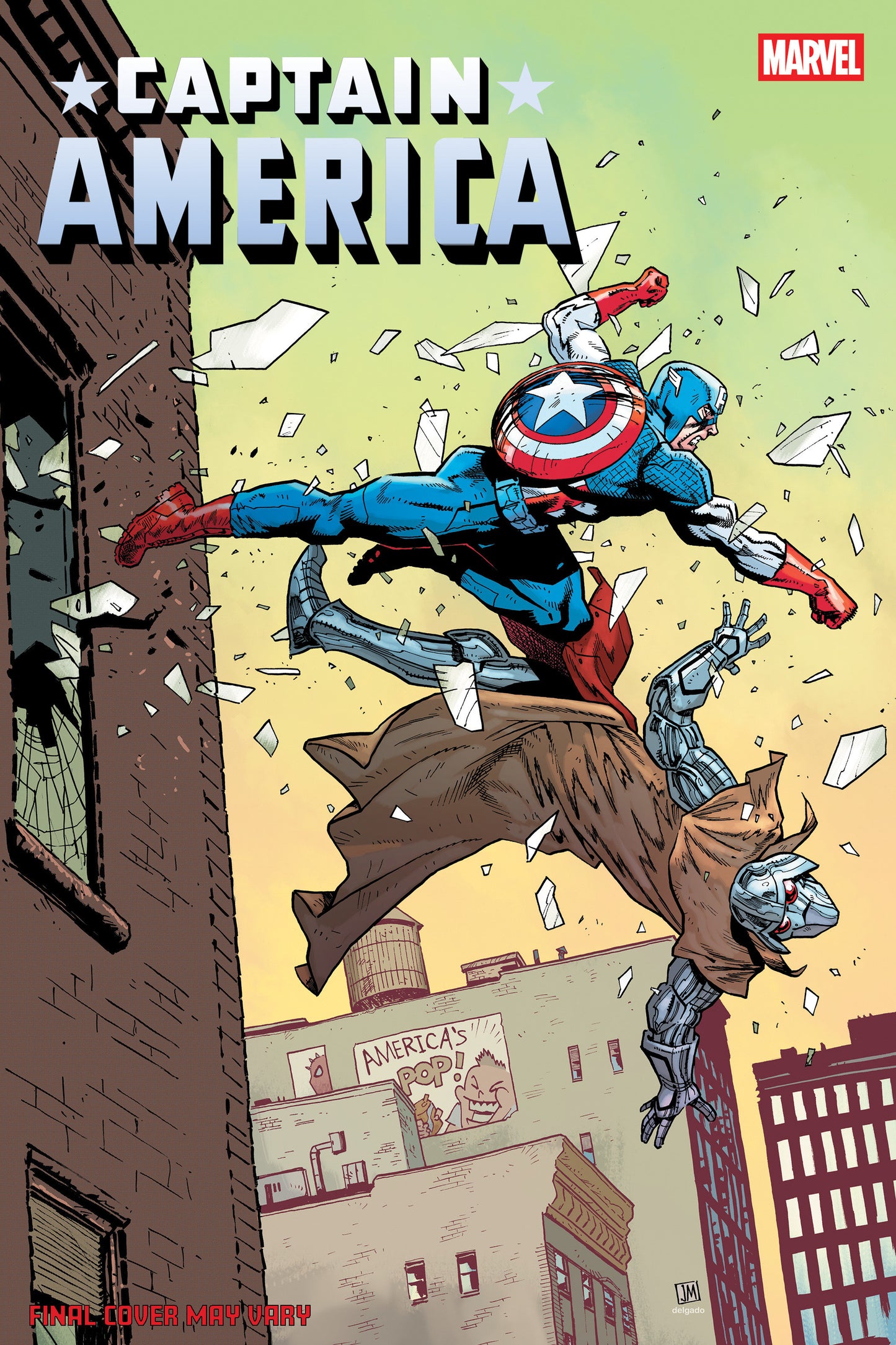 Captain America #10 Justin Mason 1:25 Variant