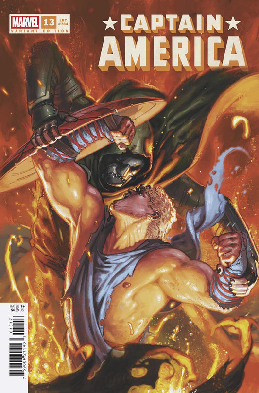 Captain America #13 Davide Paratore 1:25 Variant [Arm]