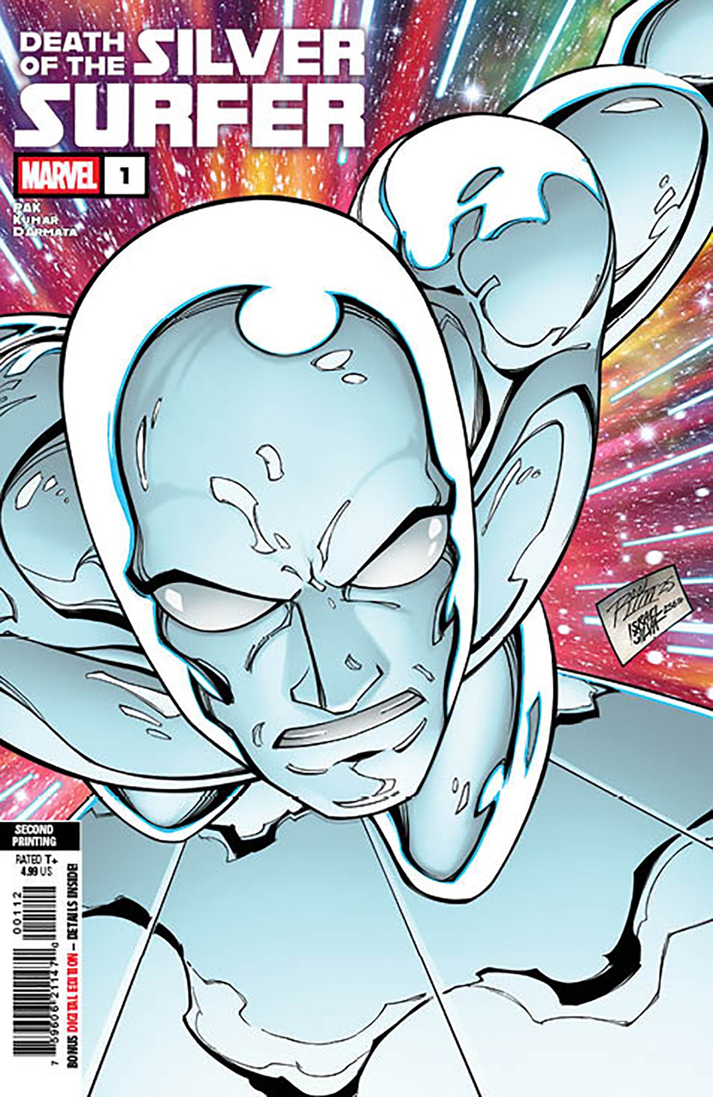 Death Of The Silver Surfer (2025) #1 (2nd Print) Ron Lim Variant