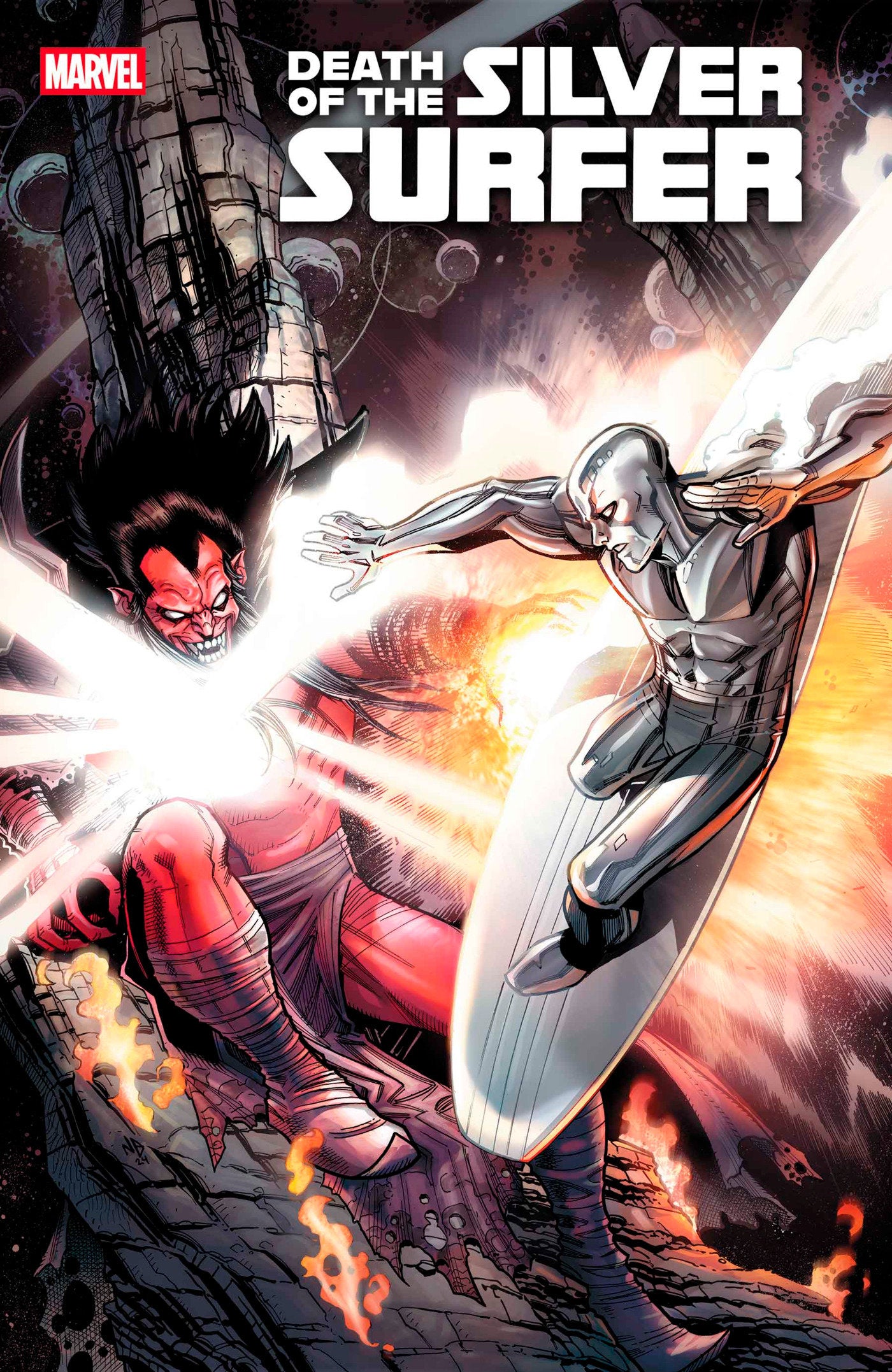 Death Of The Silver Surfer (2025) #1 Nick Bradshaw 1:25 Variant