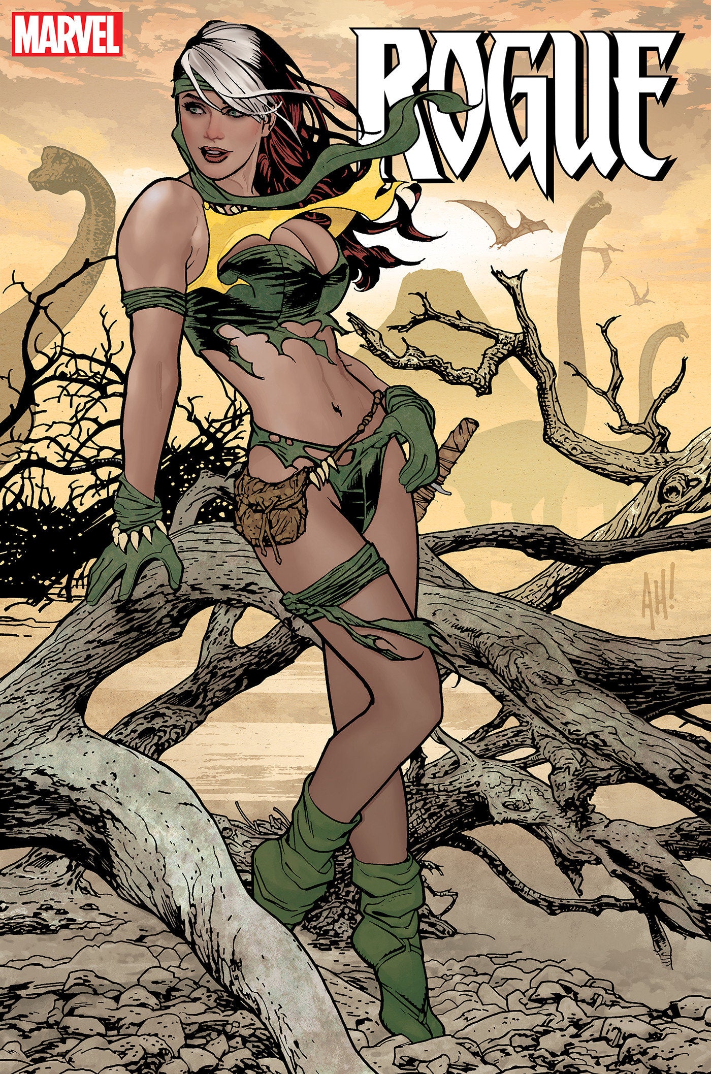 Rogue: The Savage Land (2025) #1 Adam Hughes Foil Variant