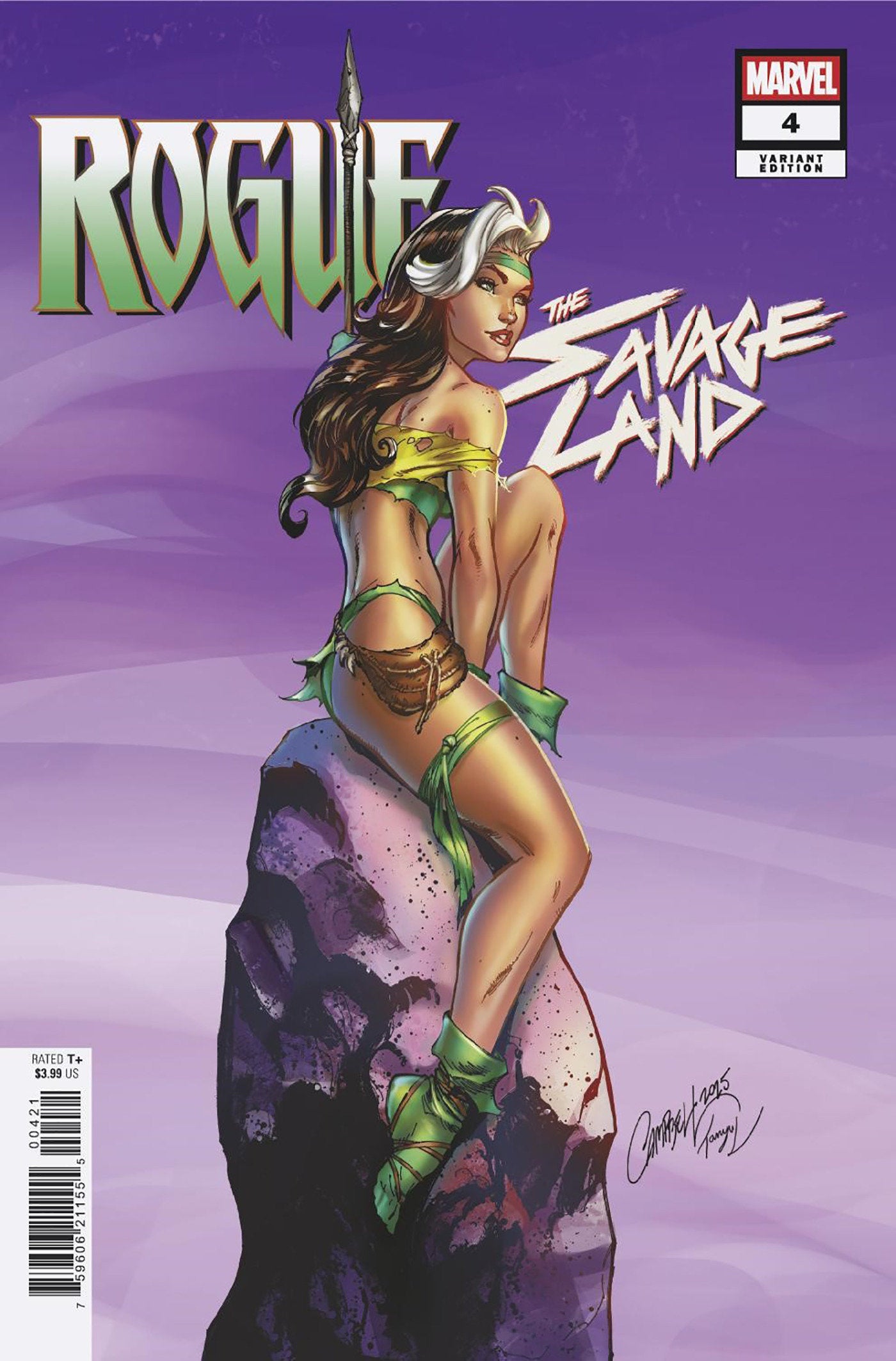 Rogue: The Savage Land (2025) #4 J. Scott Campbell Variant