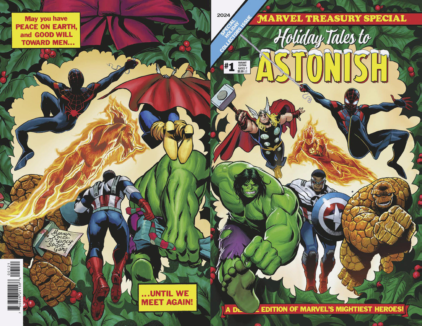 Marvel Holiday Tales To Astonish #1 Wraparound Homage Variant