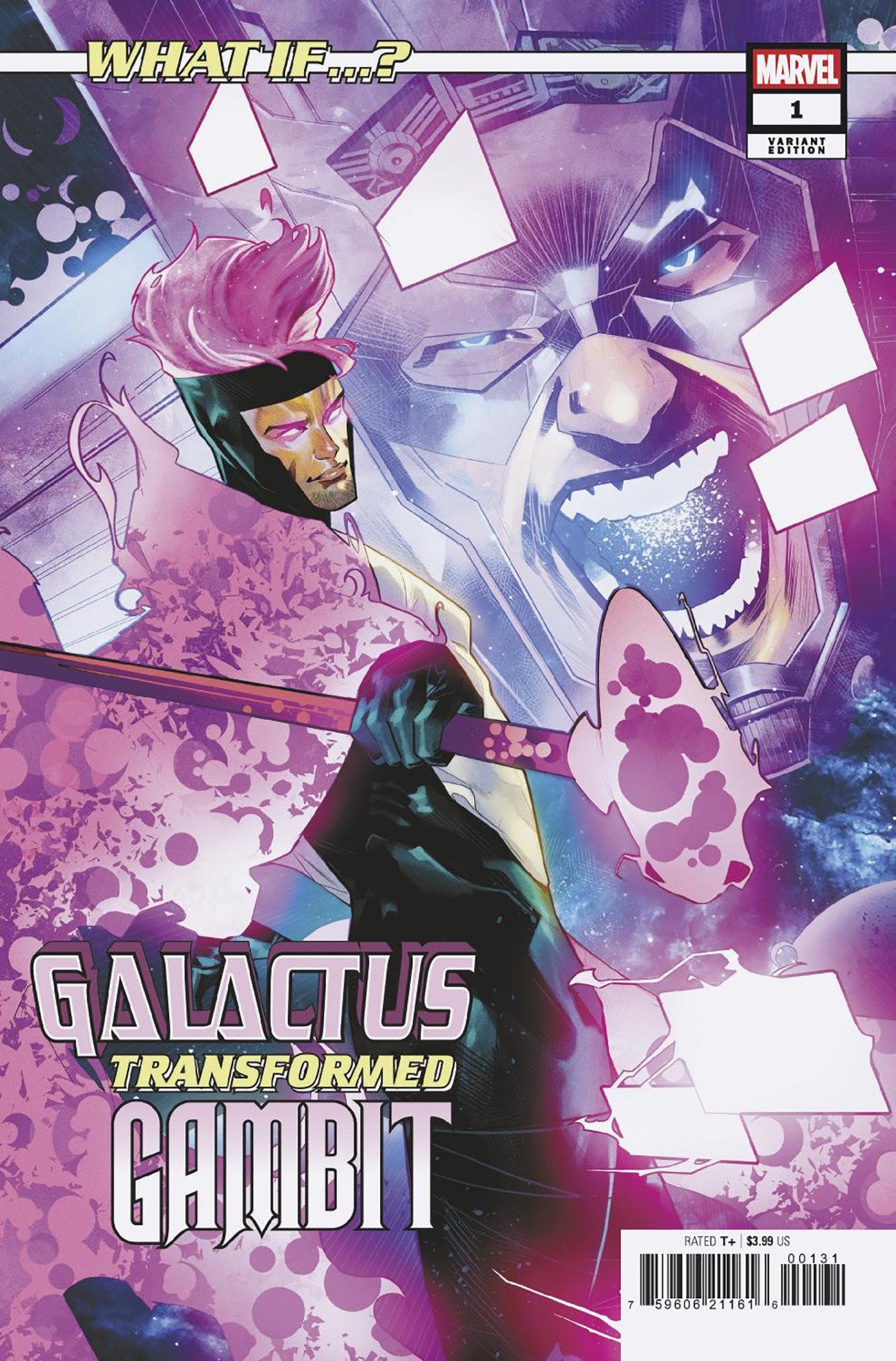 What If...? Galactus: Galactus Transformed Gambit? (2025) #1 Edwin Galmon Variant