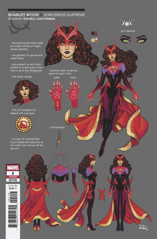 Sorcerer Supreme #1 Russell Dauterman 1:10 Design Variant