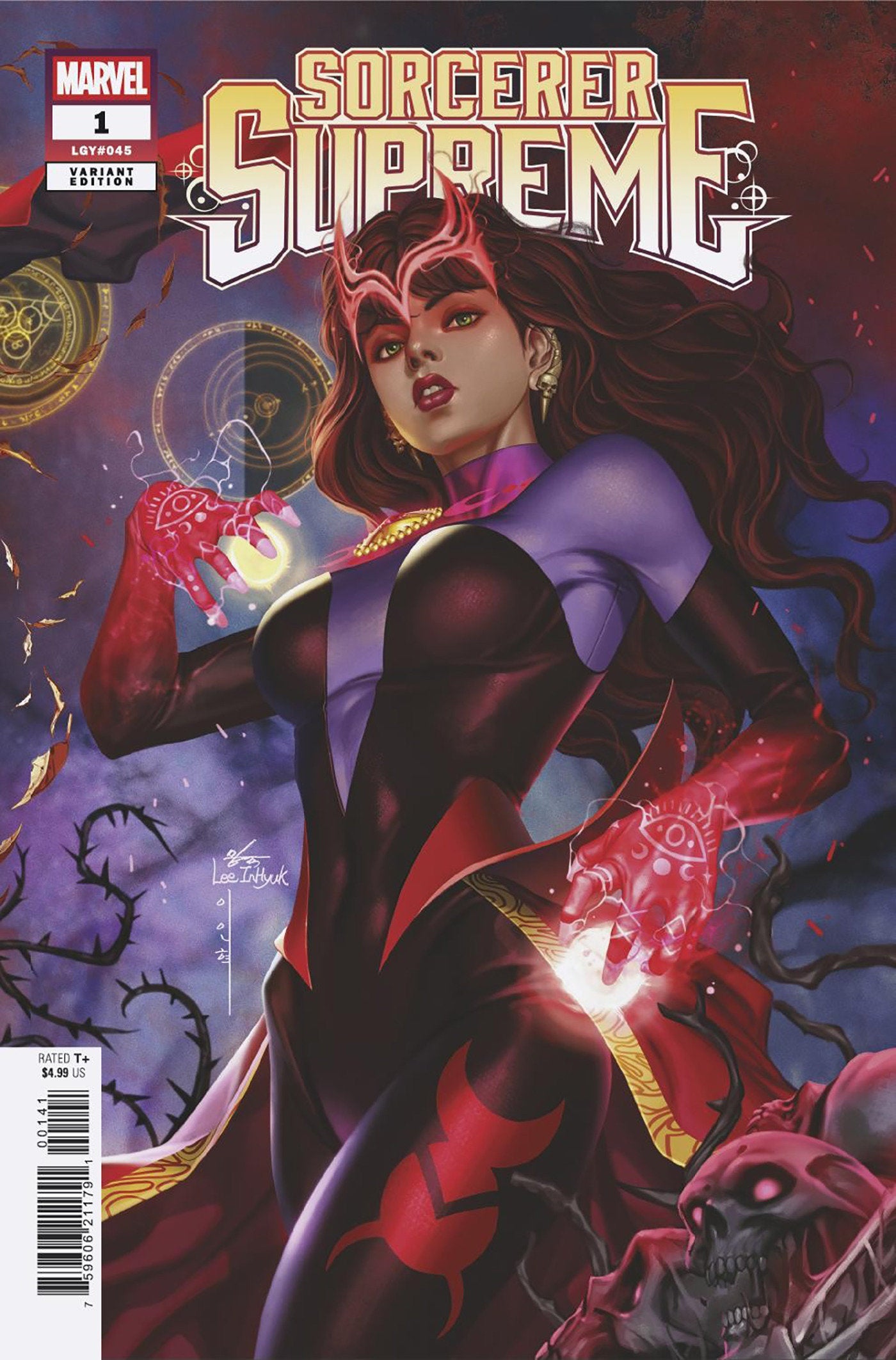 Sorcerer Supreme #1 Inhyuk Lee 3 Part Connecting Magic Variant C