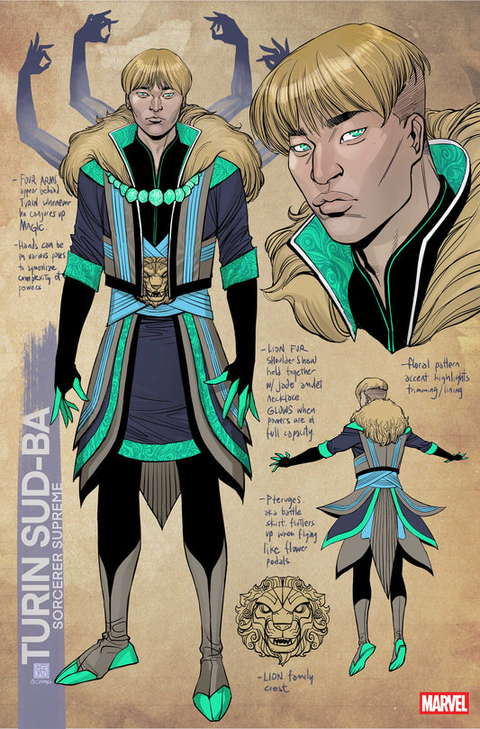 Sorcerer Supreme #7 Bernard Chang 1:10 Design Variant