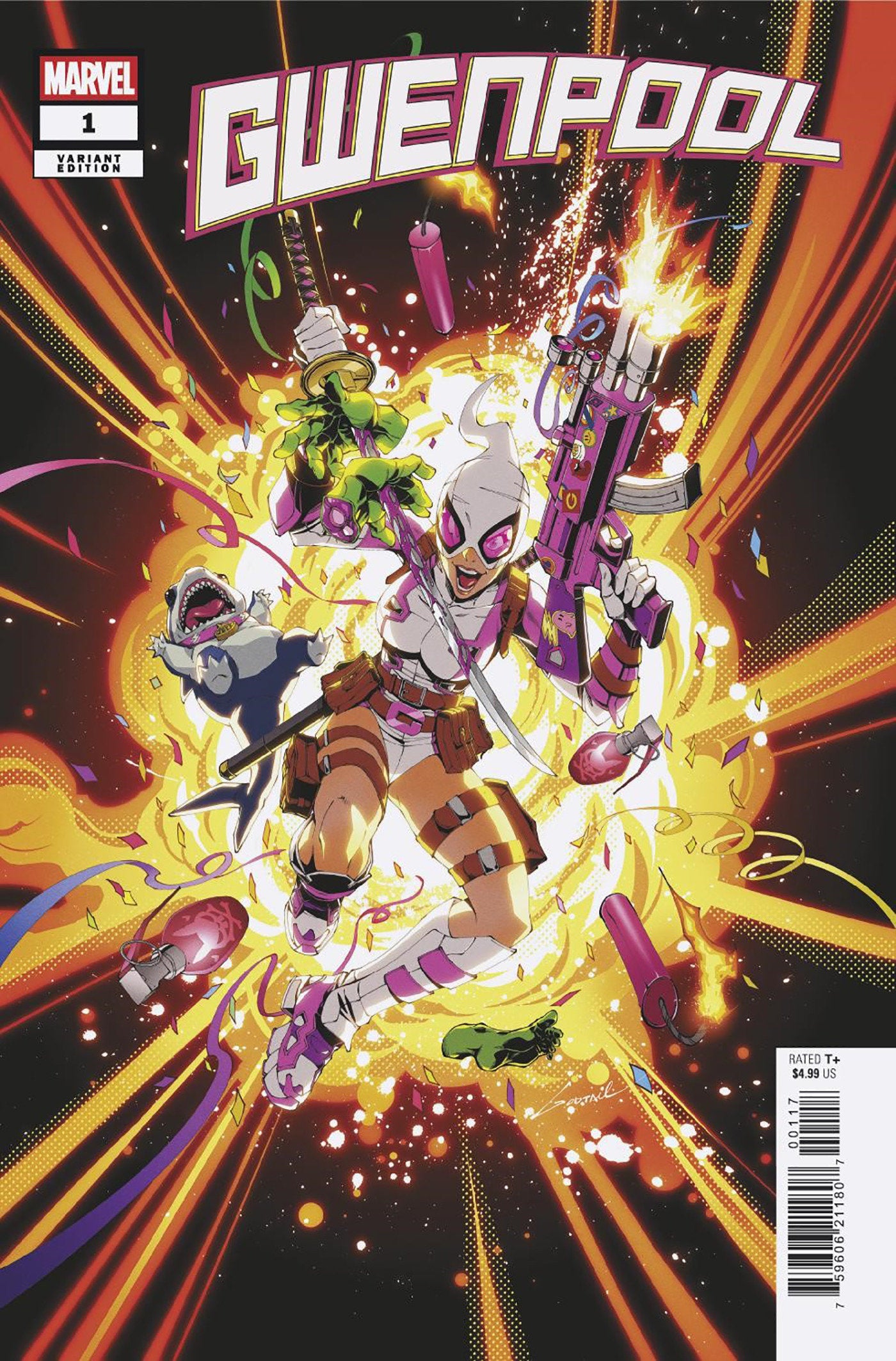 Gwenpool (2025) #1 Godtail 1:25 Variant