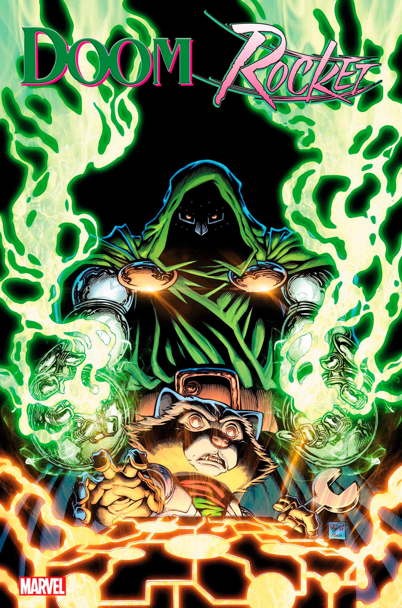 Doctor Doom & Rocket Raccoon (2025) #1 Will Robson Variant