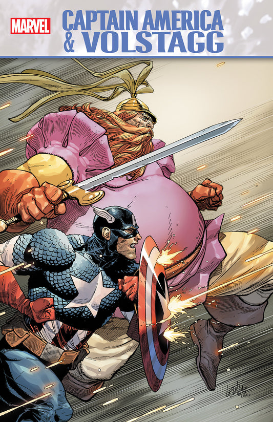 Captain America & Volstagg #1 Leinil Yu Variant