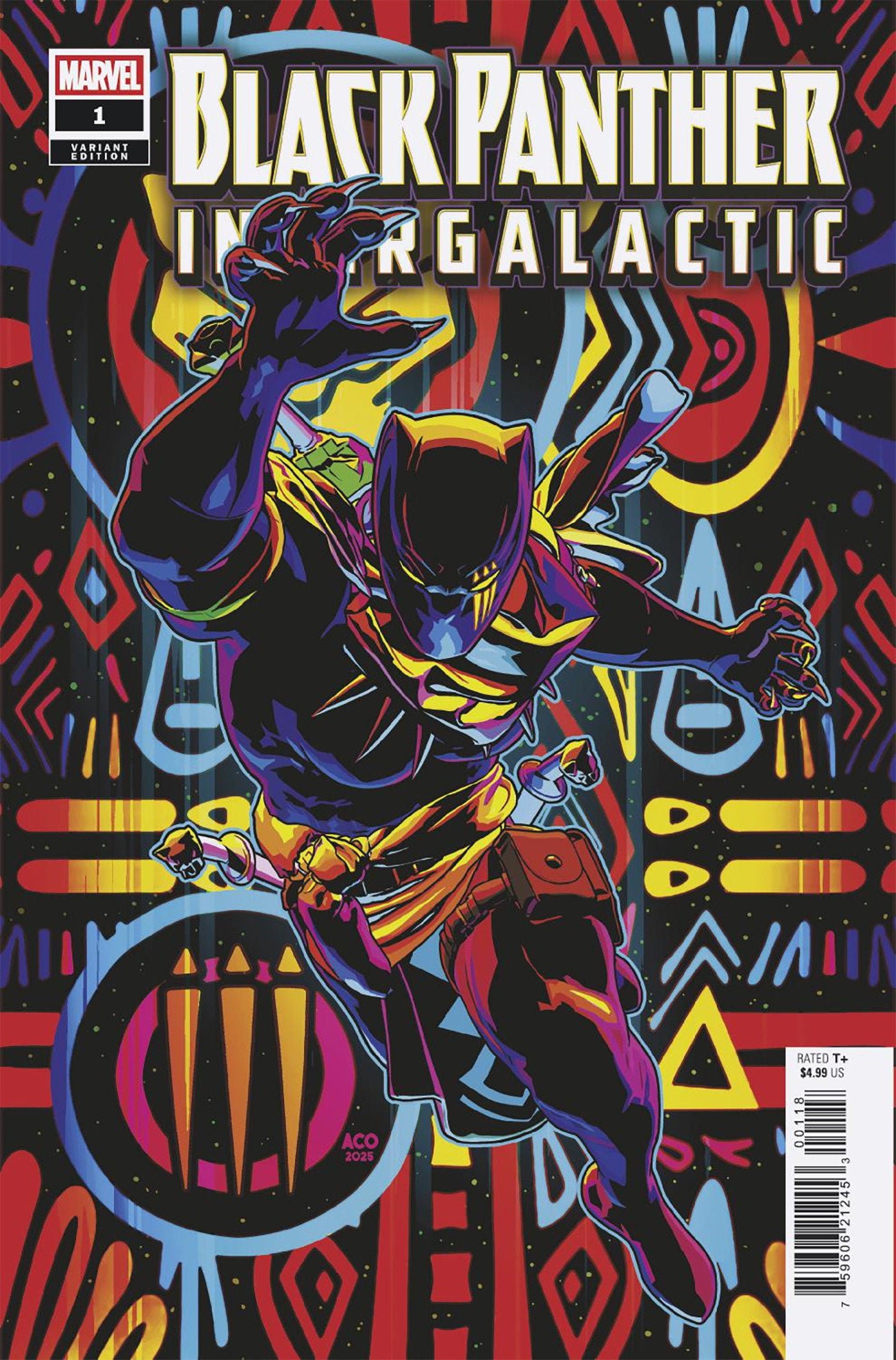 Black Panther: Intergalactic #1 Aco 1:25 Variant