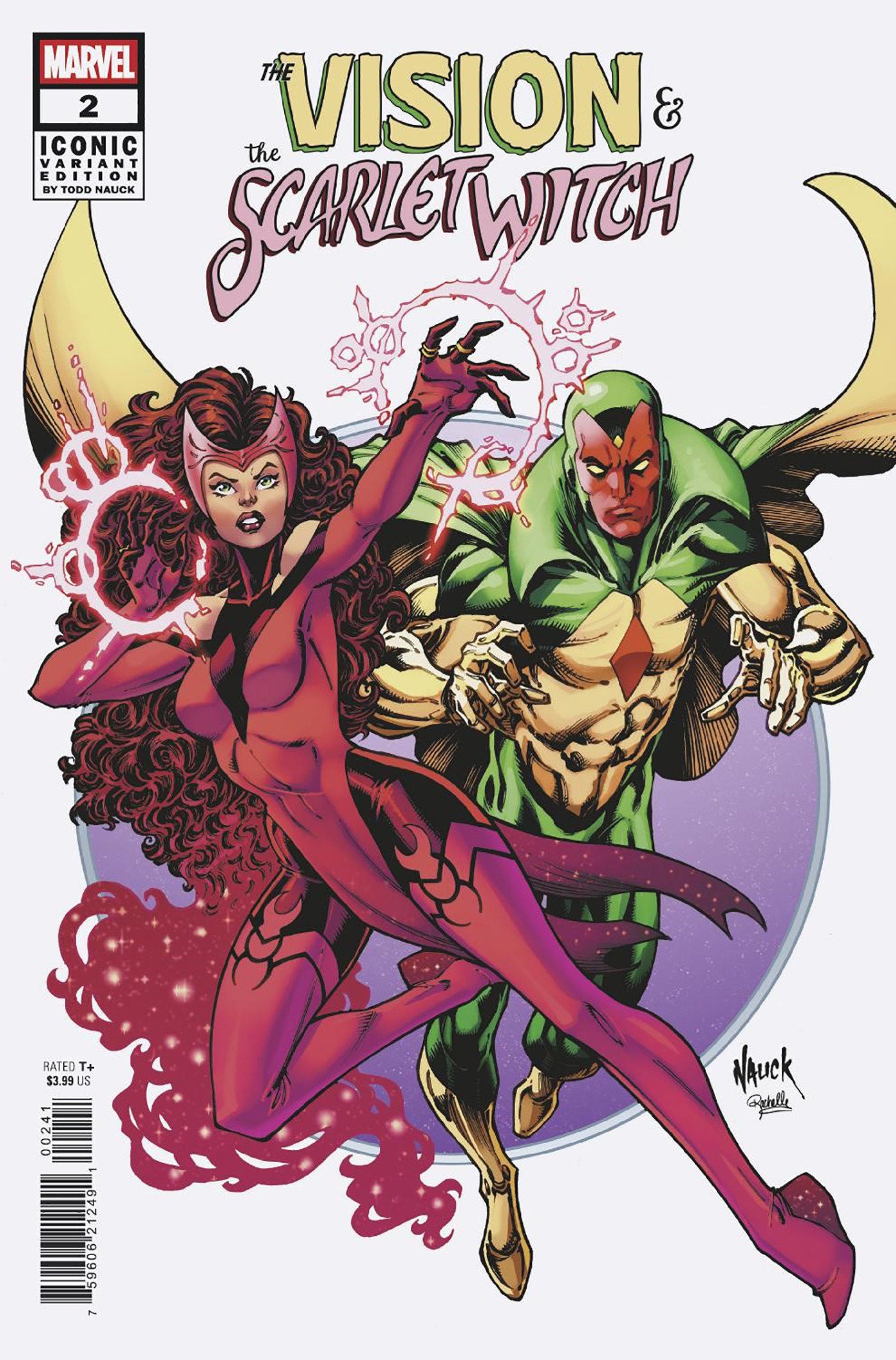 Vision & The Scarlet Witch (2025) #2 Todd Nauck Iconic Variant