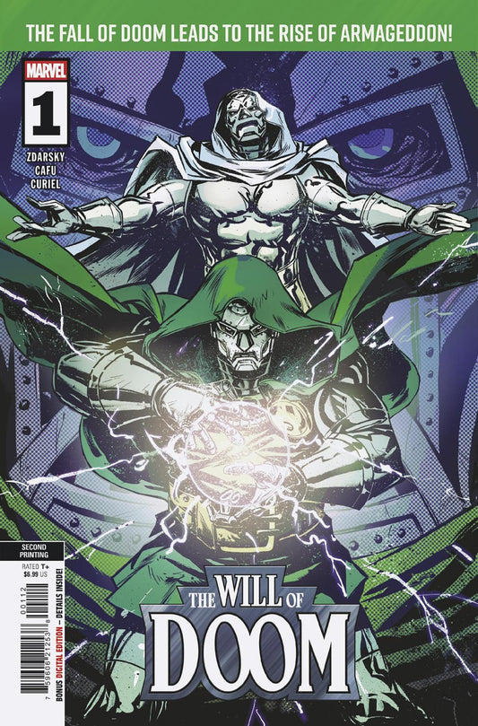 Will Of Doom #1 (2nd Print) Sanford Greene Variant