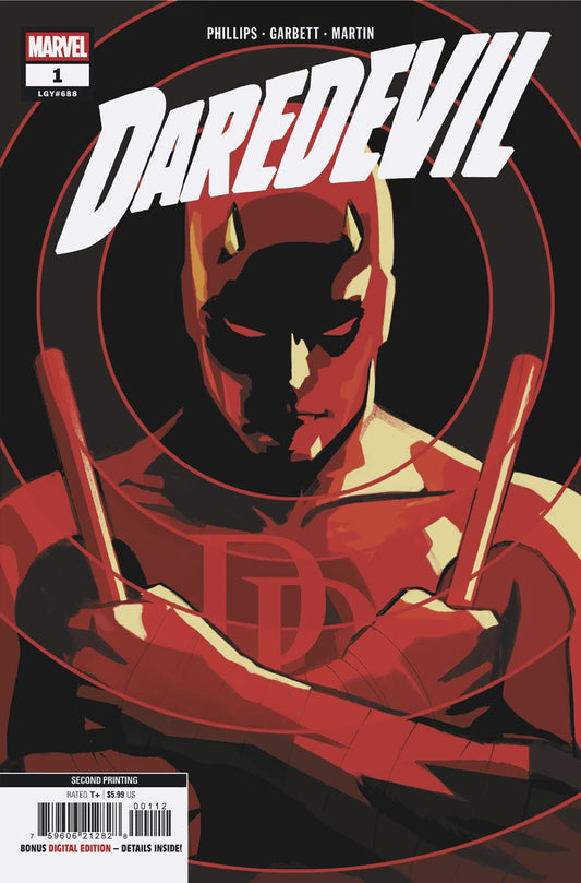 Daredevil #1 (2nd Print) Lee Garbett Variant