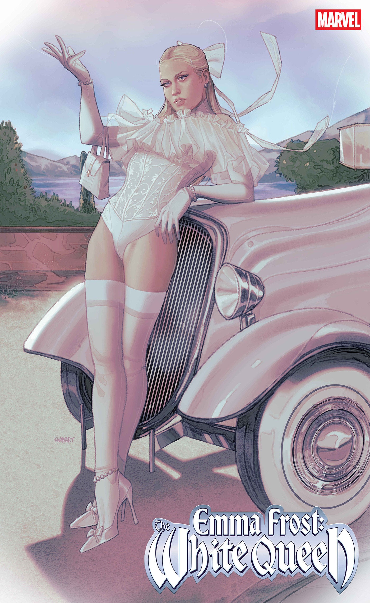 Emma Frost: The White Queen (2025) #1 Joshua Swaby Emma Frost Variant