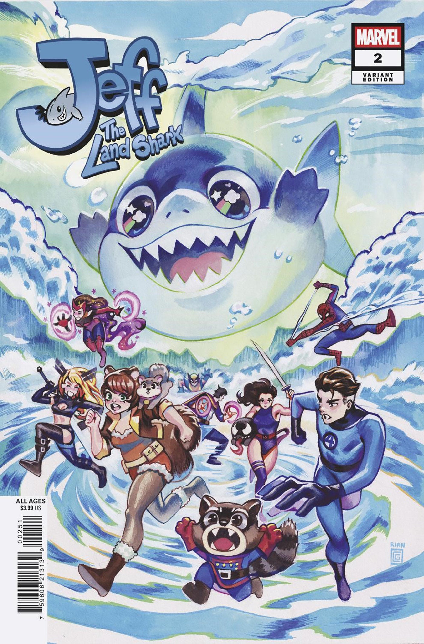 Jeff The Land Shark (2025) #2 Rian Gonzales Variant