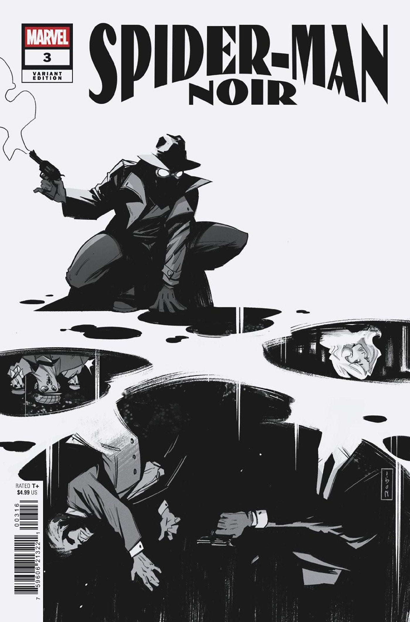 Spider-Man Noir #3 Nogi San 1:25 Variant