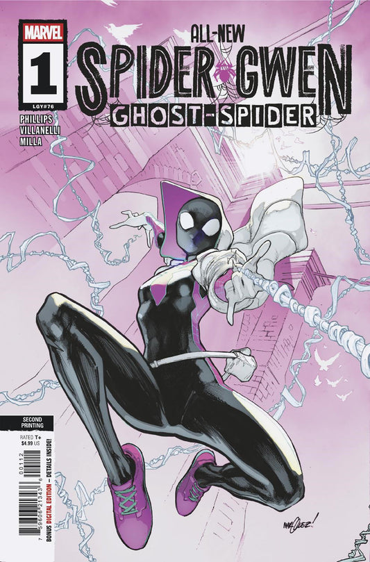 All New Spider Gwen: The Ghost Spider #1 (2nd Print) David Marquez Variant