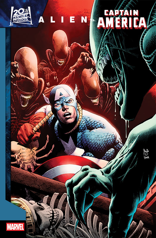 Alien vs. Captain America #1 Paulo Siqueira 1:25 Variant