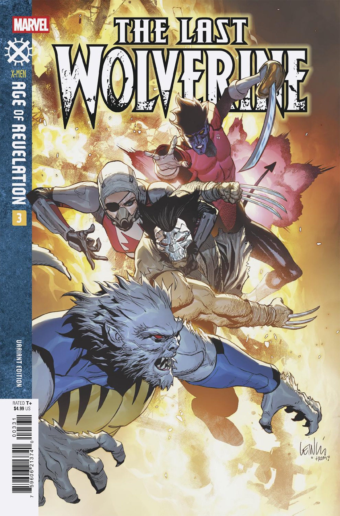 Last Wolverine #3 Leinil Yu Variant [AOR]