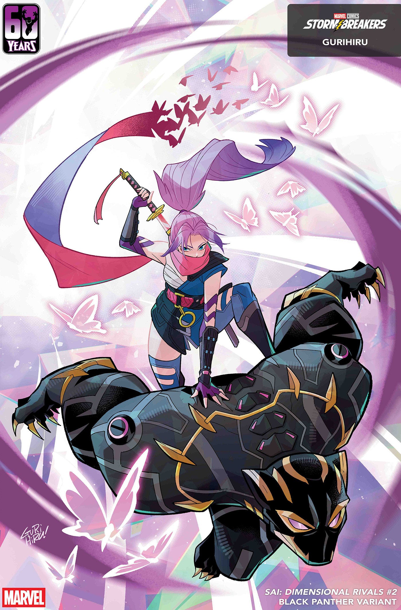 Sai: Dimensional Rivals #2 Gurihiru Black Panther Variant