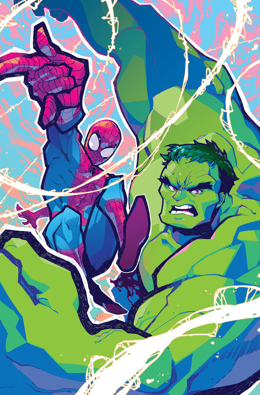 Spider-Man/Hulk: Fire And Brimstone #1 Rose Besch 1:100 Virgin Variant