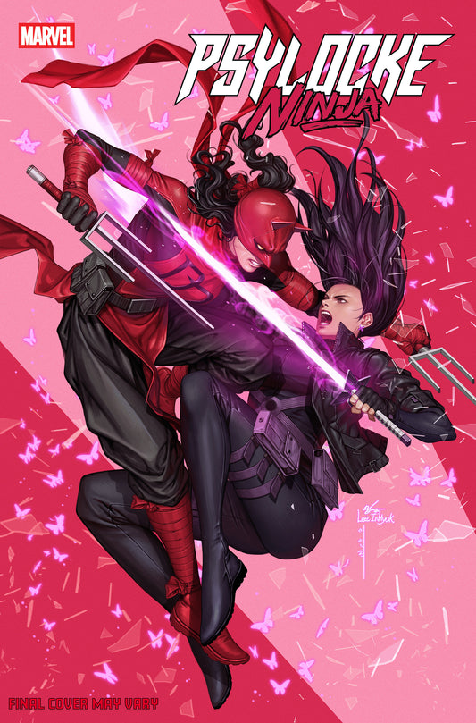Psylocke: Ninja #3 Inhyuk Lee Versus Elektra Variant