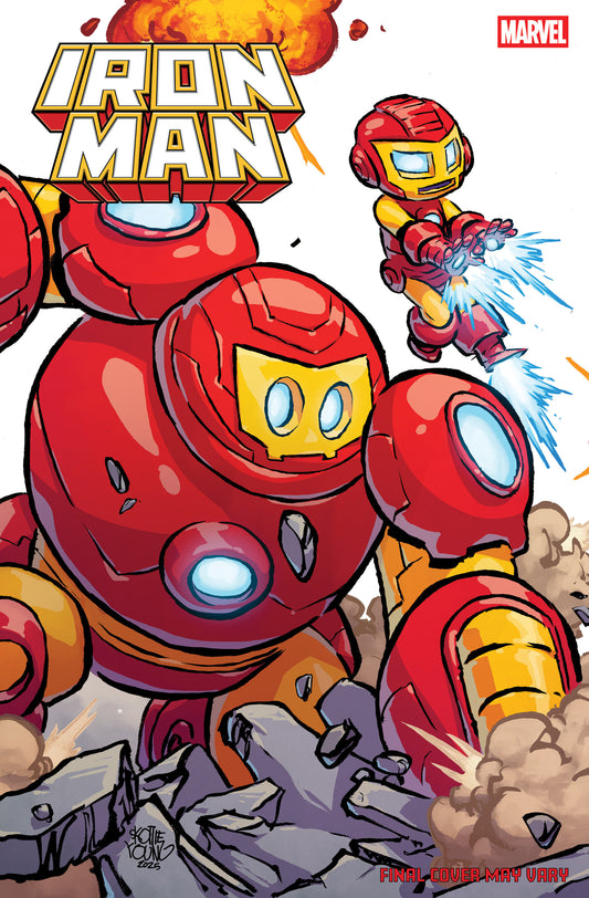 Iron Man #3 Skottie Young 4 Part Connecting Variant
