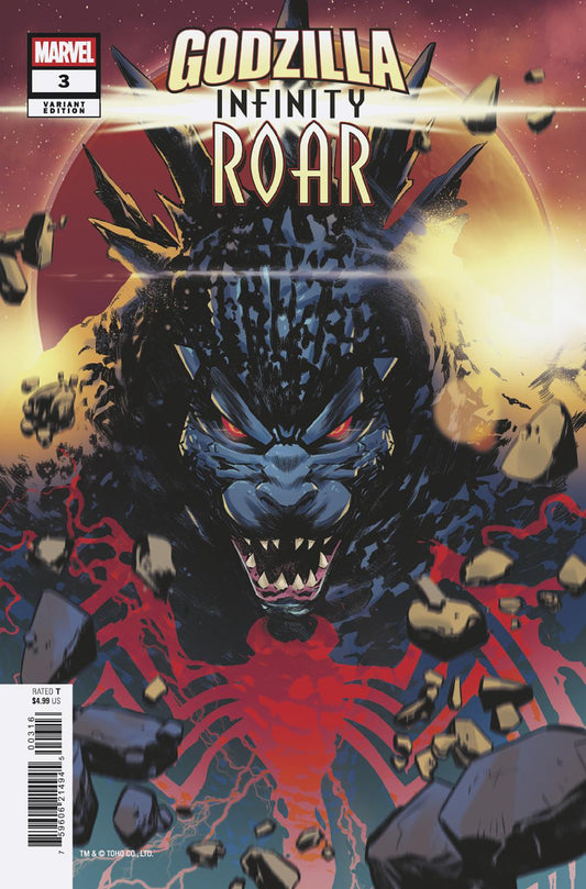Godzilla: Infinity Roar #3 Francesco Manna 1:25 Variant