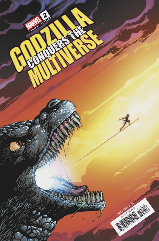 Godzilla Conquers The Multiverse #2 Pere Perez 1:25 Variant