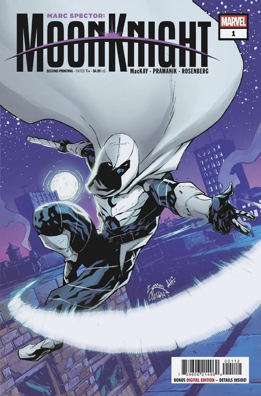 Marc Spector: Moon Knight #1 (2nd Print) Ryan Stegman Variant